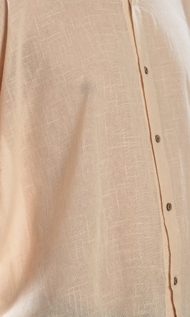 MONTI - Kimono simple cotton crème.webp