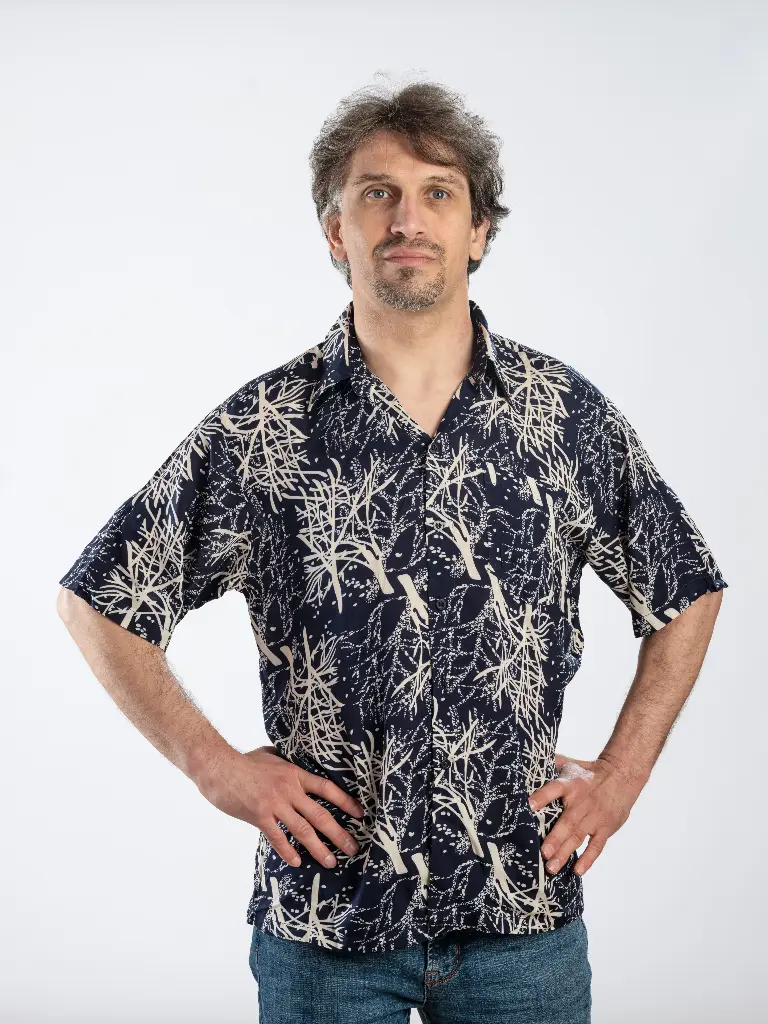 LIZ - Chemise coton manches courtes