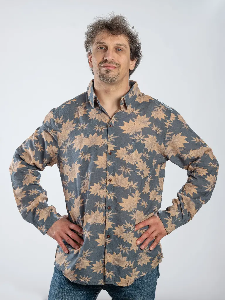 ERABLE - Chemise coton manches longues