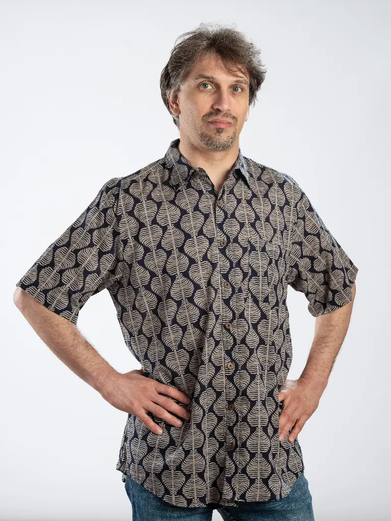 COPAIN - Chemise coton manches courtes