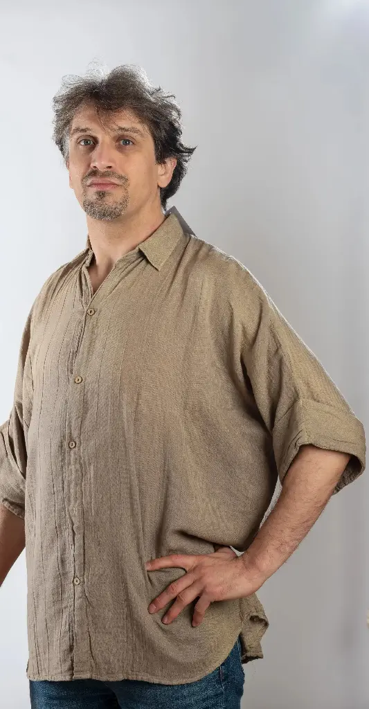 CATALAN - Kimono court simple coton