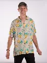 PINAS - Chemise coton manches courtes