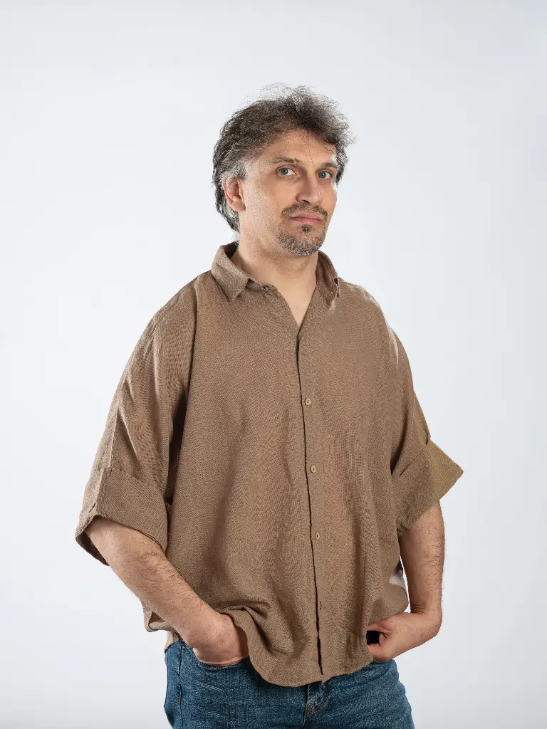 CALON - Kimono court simple coton