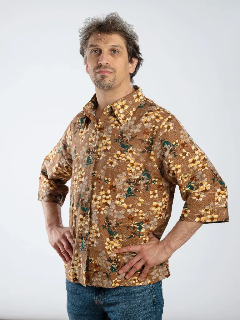 FUKON - Kimono court simple coton 