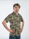 VERNAT - Chemise coton manches courtes
