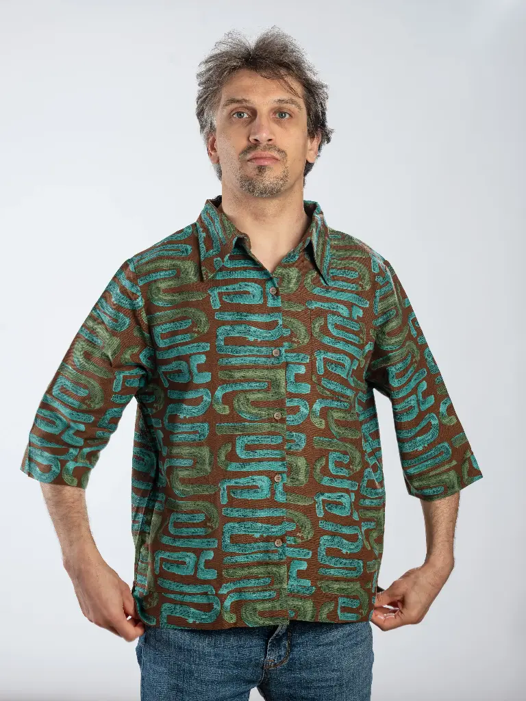 TUMERO - Kimono court simple coton