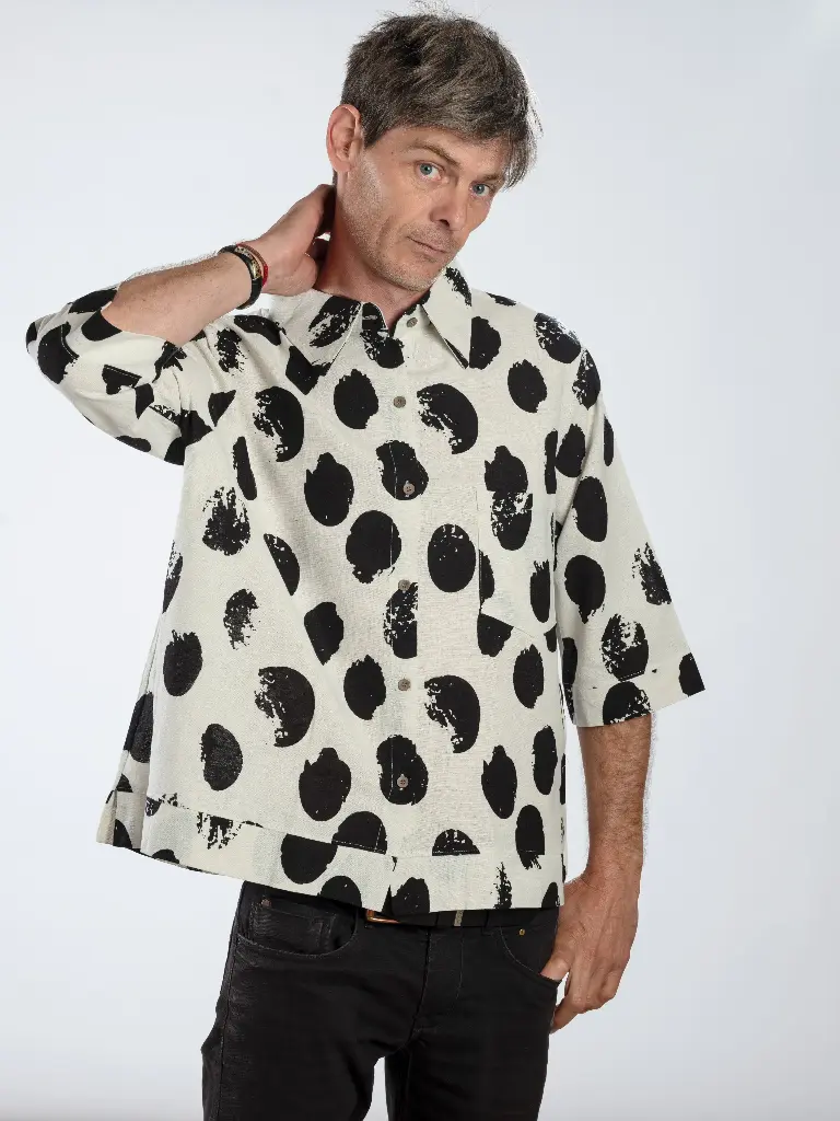 NERO - Kimono court simple coton