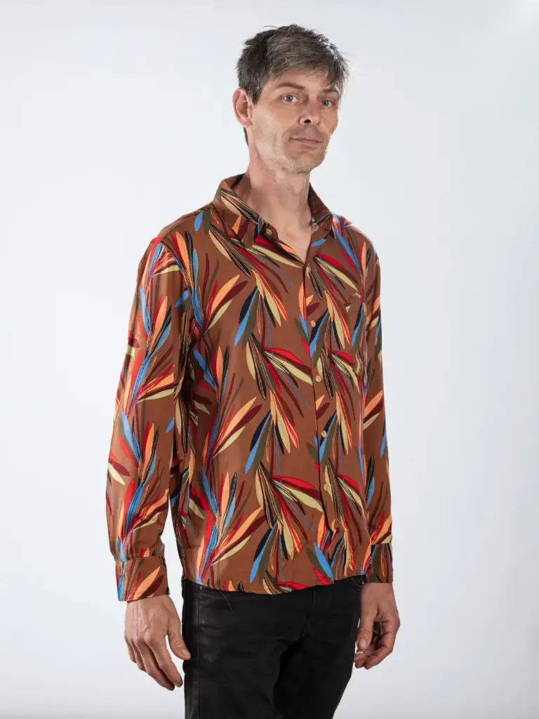 FLORENT - Chemise coton manches longues