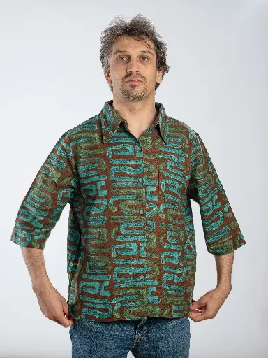 TUMERO - Kimono court simple coton
