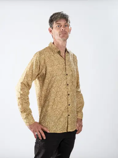 SILAMO - Chemise coton manches longues