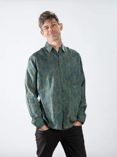 PALMER - Chemise coton manches longues