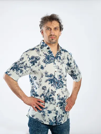 CORTESIA - Chemise coton manche courtes