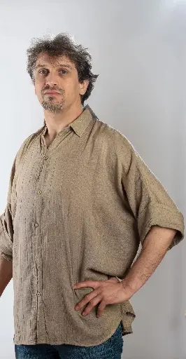 CATALAN - Kimono court simple coton